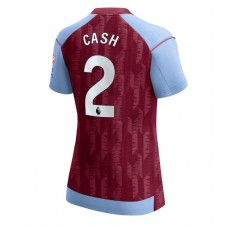 Aston Villa Matty Cash #2 Hemmatröja Dam 2023-24 Korta ärmar